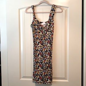 Floral bodycon dress forever 21